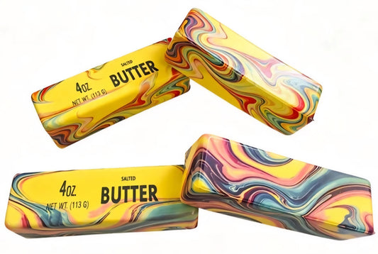 Mini Preorder Viral Oil Slick Butter Squishy