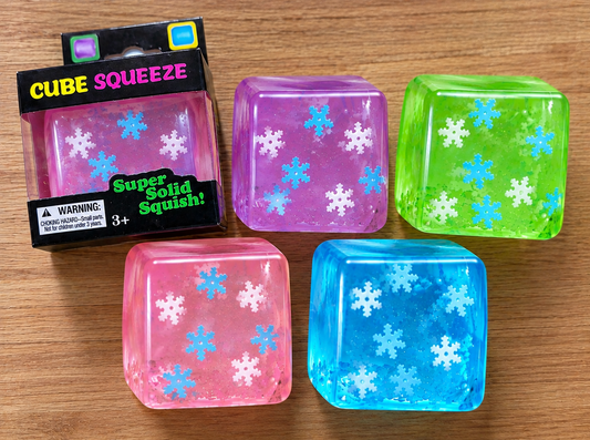 Snowflake Cube Maltose Squishy
