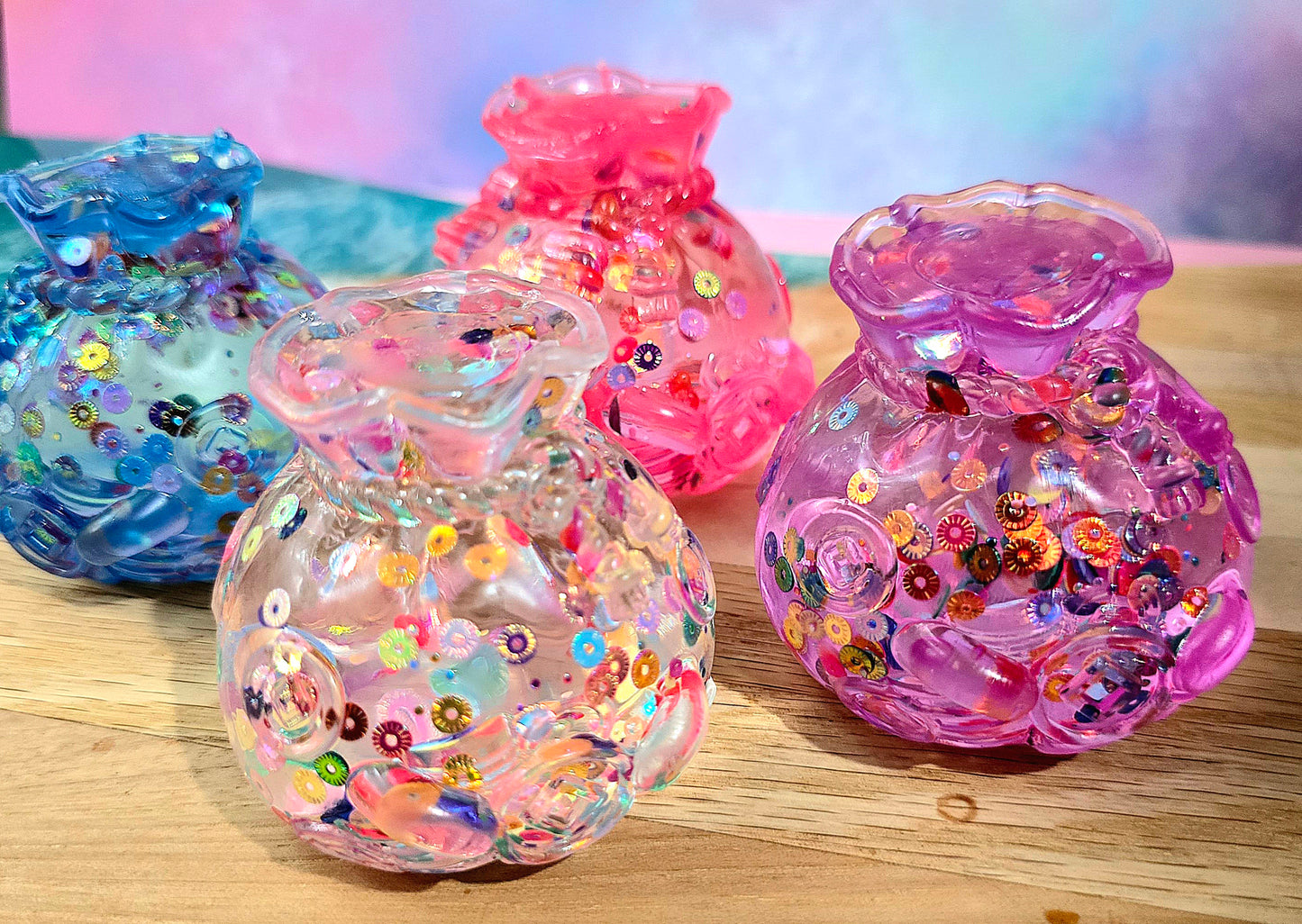 Mystery Treasure Money Bag Maltose Squishy