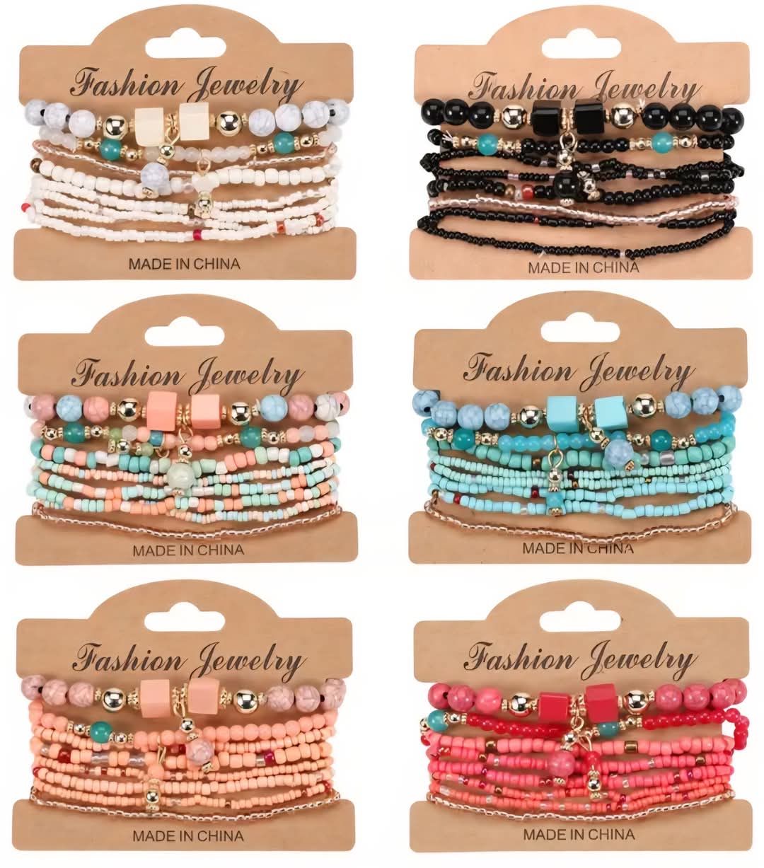 Random Boho Bracelet Set