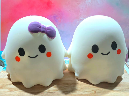 Mystery Jumbo Ghost Flour Squishy