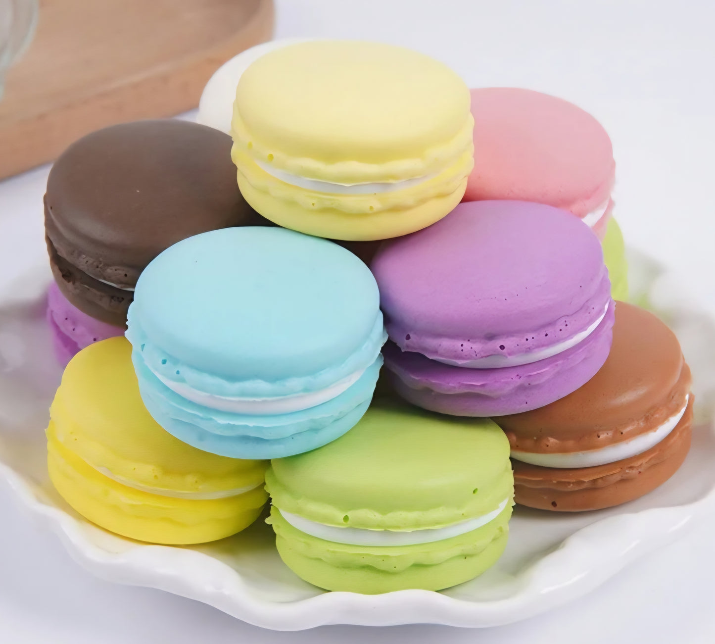 Viral Macaron Foam Squishy