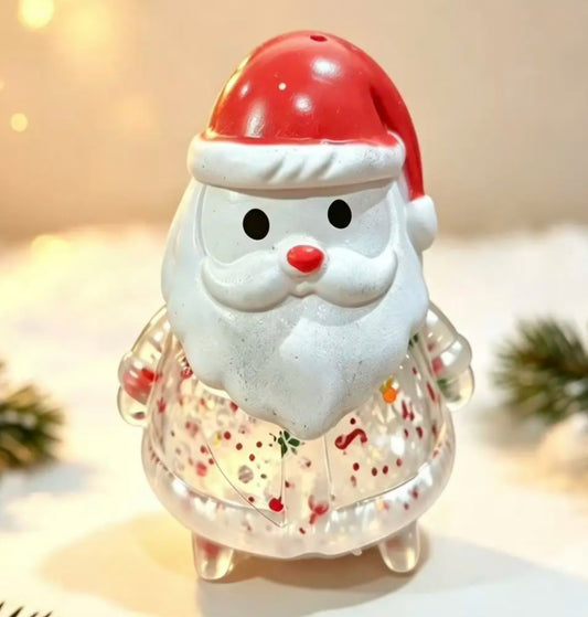 Mystery Christmas Santa Glitter Maltose Squishy