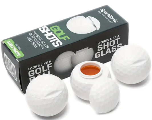 PREORDER Father's Day Golf Ball Shot Glasses- 3 Pack