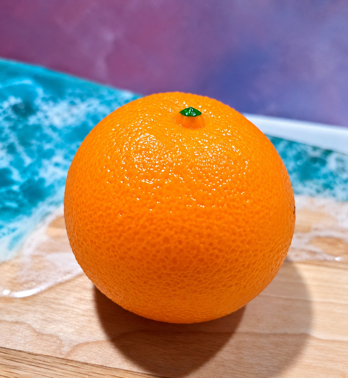 Realistic Naval Orange Flour Squishy